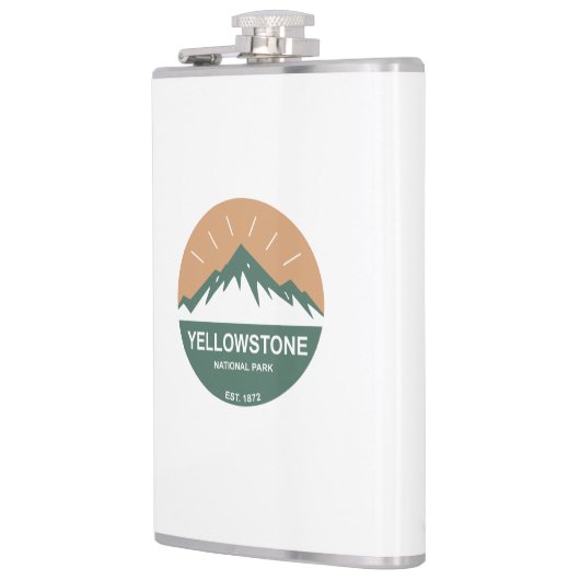 Yellowstone-Nationalpark Flachmann (Links)