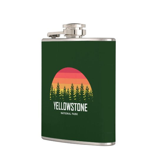 Yellowstone-Nationalpark Flachmann (Links)