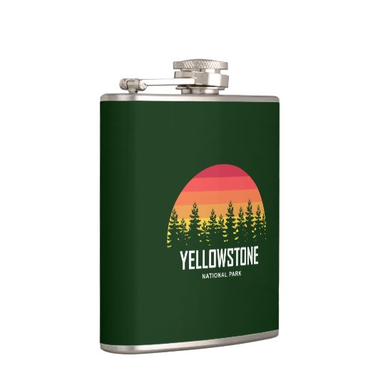 Yellowstone-Nationalpark Flachmann (Rechts)