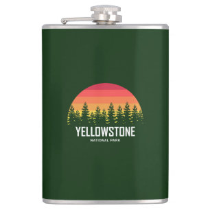 Yellowstone-Nationalpark Flachmann