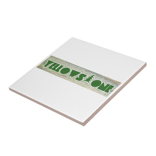 Yellowstone-Nationalpark Fliese (Seite)