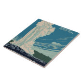 Yellowstone-Nationalpark Fliese (Seite)