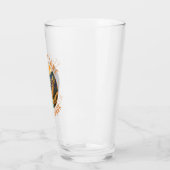 Yellowstone Nationalpark Fluss Distressed Circle Glas (Links)