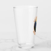Yellowstone Nationalpark Fluss Distressed Circle Glas (Rechts)