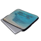 Yellowstone Nationalpark Foto Blue Hot Springs Laptopschutzhülle (Vorne Knopf)