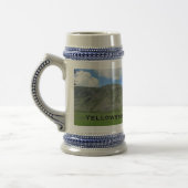 Yellowstone Nationalpark Foto Naturlandschaft Bierglas (Links)
