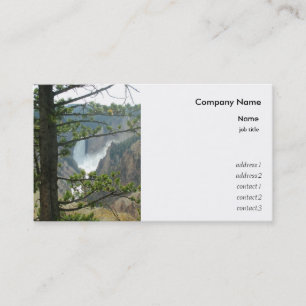 Yellowstone Nationalpark Fotografie Visitenkarte