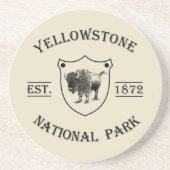 Yellowstone Nationalpark Getränkeuntersetzer (Vorne)