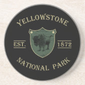 Yellowstone Nationalpark Getränkeuntersetzer (Vorne)