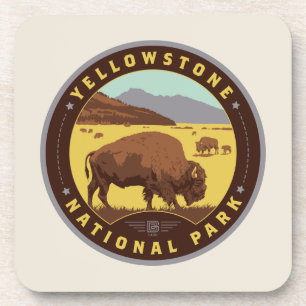 Yellowstone-Nationalpark Getränkeuntersetzer