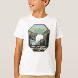 Yellowstone Nationalpark Gibbon Falls Vintage  T-Shirt
