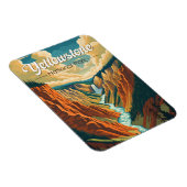 Yellowstone Nationalpark Grand Canyon Magnet (Rechte Seite)