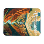 Yellowstone Nationalpark Grand Canyon Magnet (Horizontal)