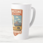 Yellowstone Nationalpark Grand Canyon Milchtasse (Rechte Ecke)