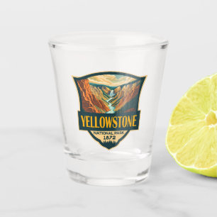Yellowstone Nationalpark Grand Canyon Schnapsglas
