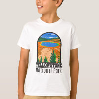 Yellowstone Nationalpark Grand Prisma Spring T