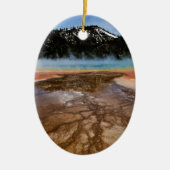 YELLOWSTONE NATIONALPARK, GROSSARTIGES KERAMIKORNAMENT (Vorne)