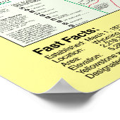 Yellowstone Nationalpark Grosses Poster (Ecke)