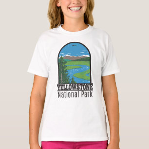 Yellowstone-Nationalpark Hayden Valley Vintage T- T-Shirt