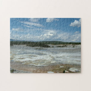 Yellowstone Nationalpark heißes Land, Geysir Puzzle
