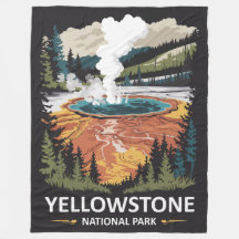 Yellowstone-Nationalpark-Heißquelle