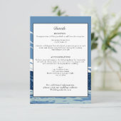 Yellowstone Nationalpark Hochzeiten Details Retro Einladung (Stehend Vorderseite)