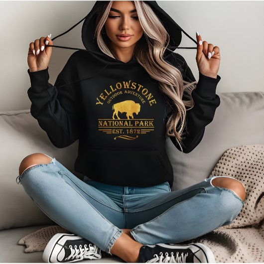Yellowstone Nationalpark Hoodie