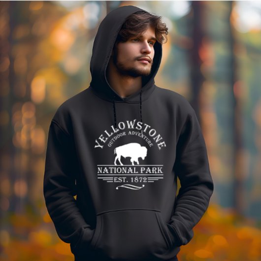 Yellowstone Nationalpark Hoodie