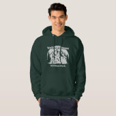 Yellowstone-Nationalpark Hoodie (Vorne ganz)