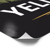 Yellowstone Nationalpark Hot Spring Poster (Ecke)