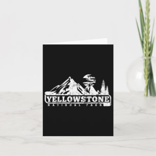 Yellowstone Nationalpark I Liebe Wanderlust Karte