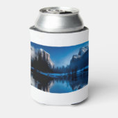 Yellowstone-Nationalpark im Winter Dosenkühler (Kanne Rückseite)