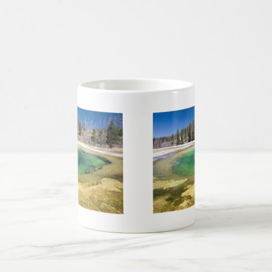 Yellowstone Nationalpark Individuell gestaltbare G Kaffeetasse (Mittel)