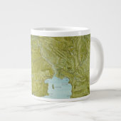 Yellowstone-Nationalpark Jumbo-Tasse (Vorderseite Rechts)