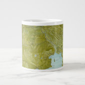 Yellowstone-Nationalpark Jumbo-Tasse (Vorderseite)