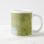 Yellowstone-Nationalpark Jumbo-Tasse (Rechts)
