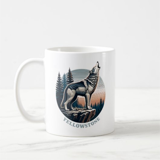 Yellowstone-Nationalpark Kaffeetasse (Links)