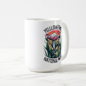 Yellowstone-Nationalpark Kaffeetasse (VorderseiteRechts)