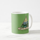 Yellowstone-Nationalpark Kaffeetasse (VorderseiteRechts)
