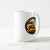 Yellowstone-Nationalpark Kaffeetasse (VorderseiteRechts)