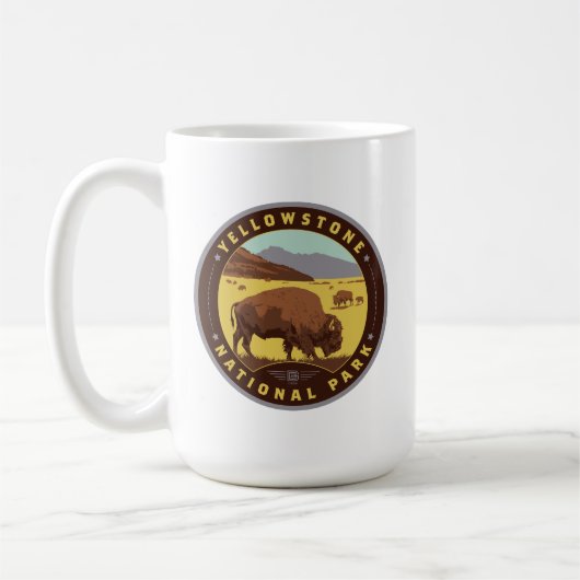 Yellowstone-Nationalpark Kaffeetasse (Links)
