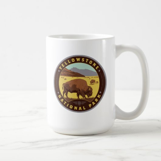 Yellowstone-Nationalpark Kaffeetasse (Rechts)