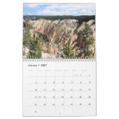 Yellowstone-Nationalpark Kalender (Jan 2027)