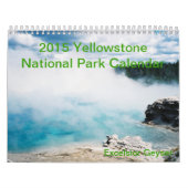 Yellowstone Nationalpark Kalender (Titelbild)