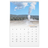 Yellowstone Nationalpark-Kalender 2025 Kalender (Jan 2026)