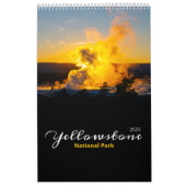 Yellowstone Nationalpark-Kalender 2025 Kalender (Titelbild)
