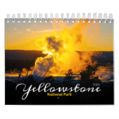 Yellowstone Nationalpark-Kalender 2025 Kalender (Titelbild)