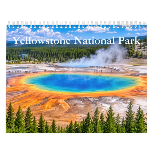 Yellowstone-Nationalpark-Kalender  Kalender (Titelbild)