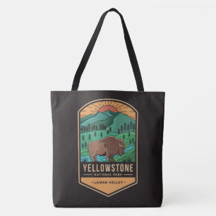 Yellowstone Nationalpark Lamar Tal Tasche