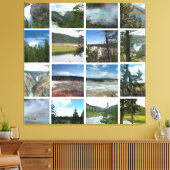 Yellowstone Nationalpark Landschaftsfotografie Leinwanddruck (Insitu (Wohnzimmer))
